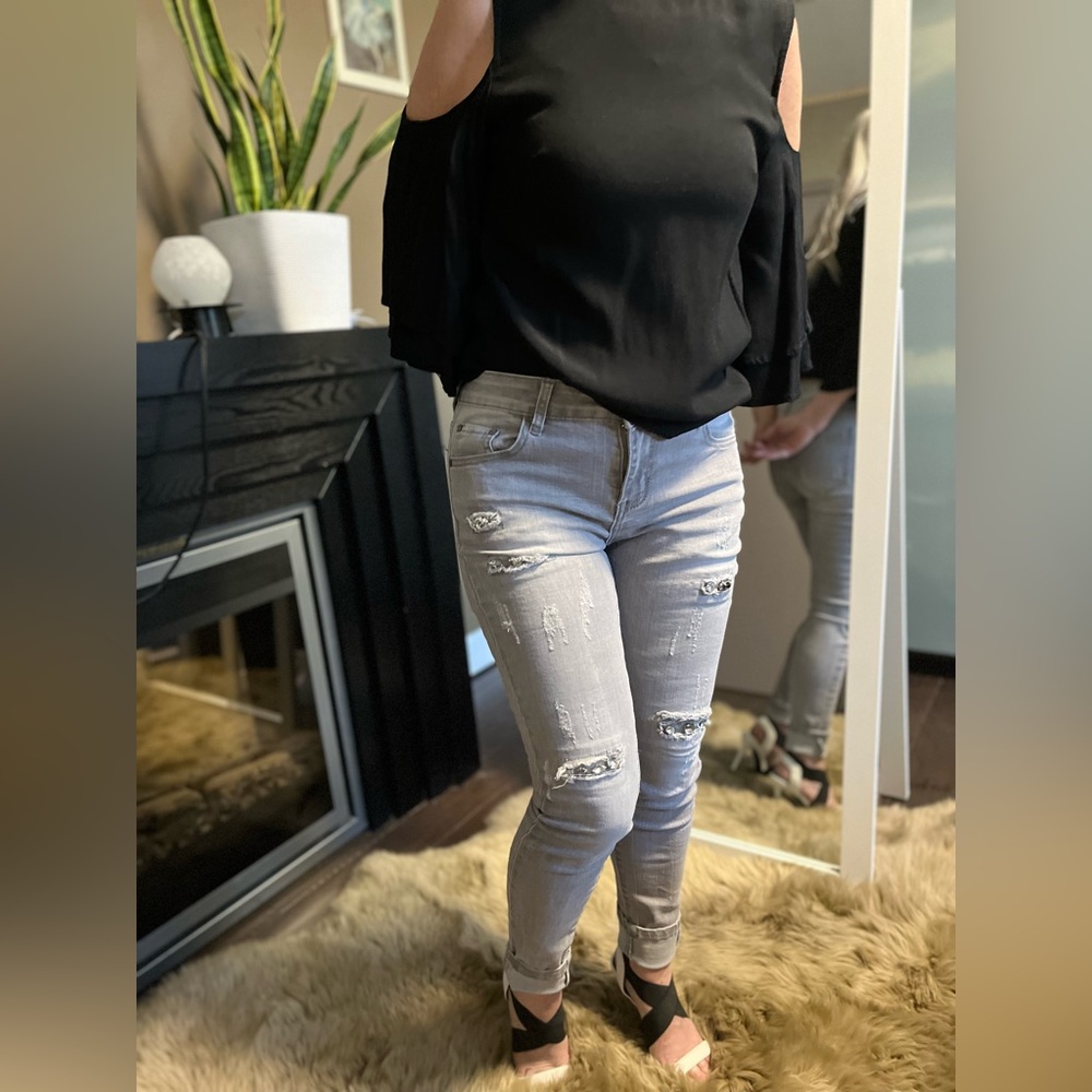 From MY closet: skinny jeans